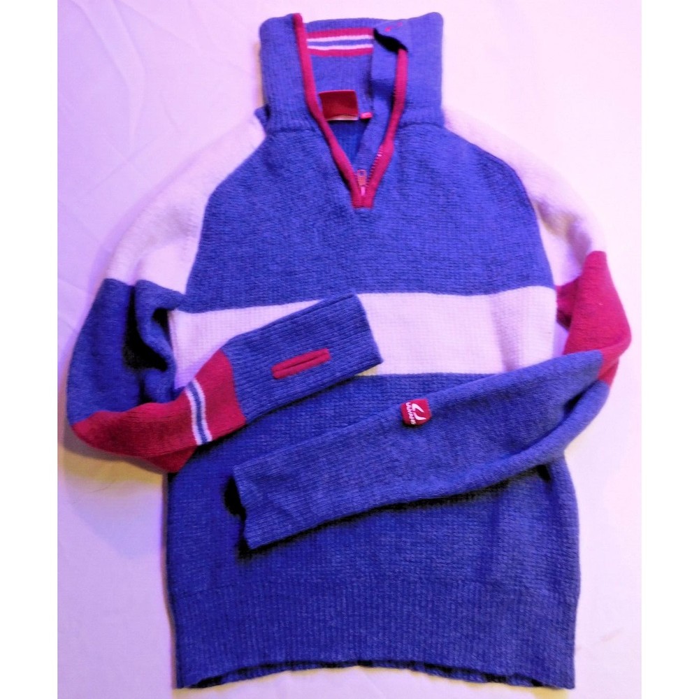 ULVANG Raw Limited Wool Sweater thumb holes Tight-Knit Raglan Sleeve S